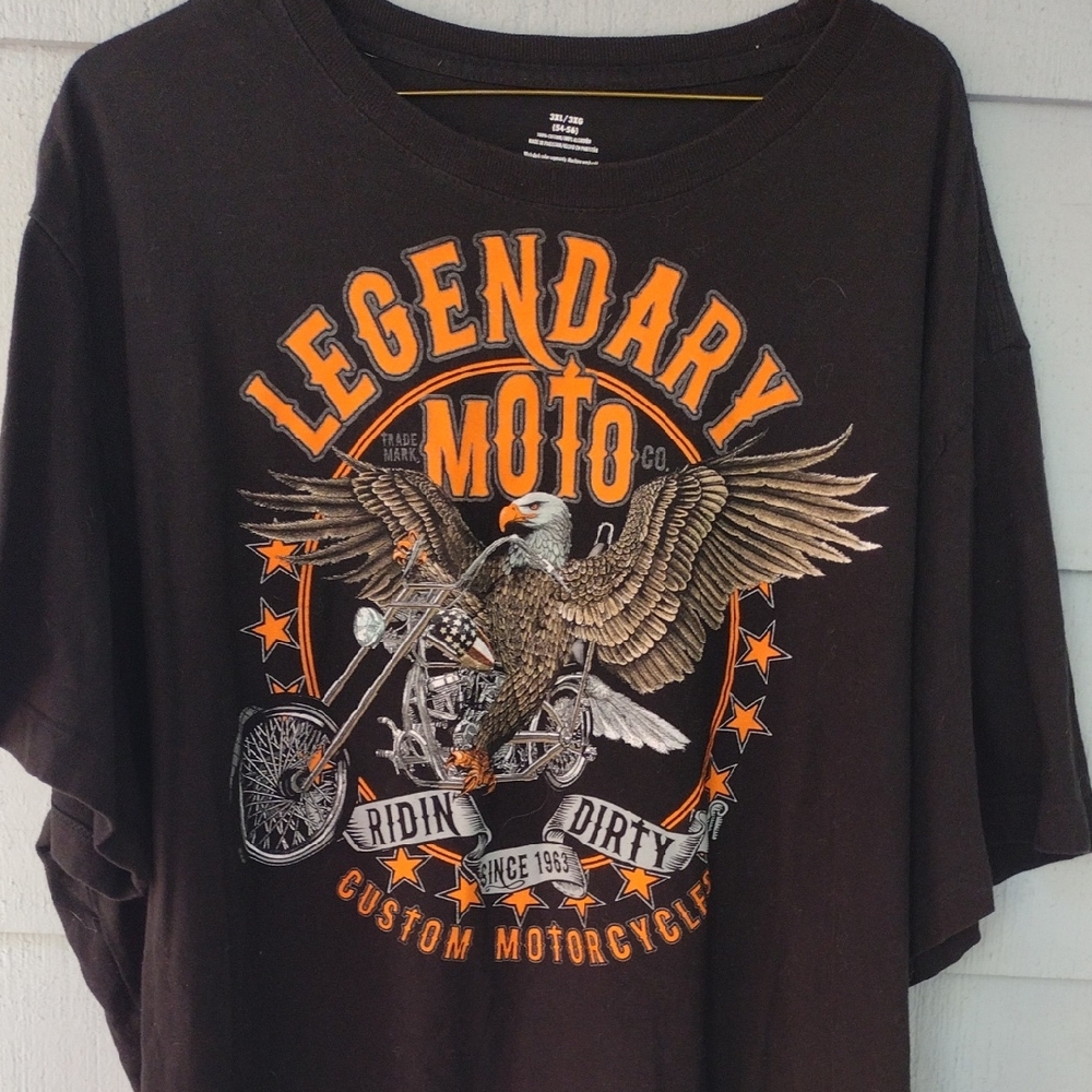 Legendary Moto Custom Motorcycles Graphic T-Shirt